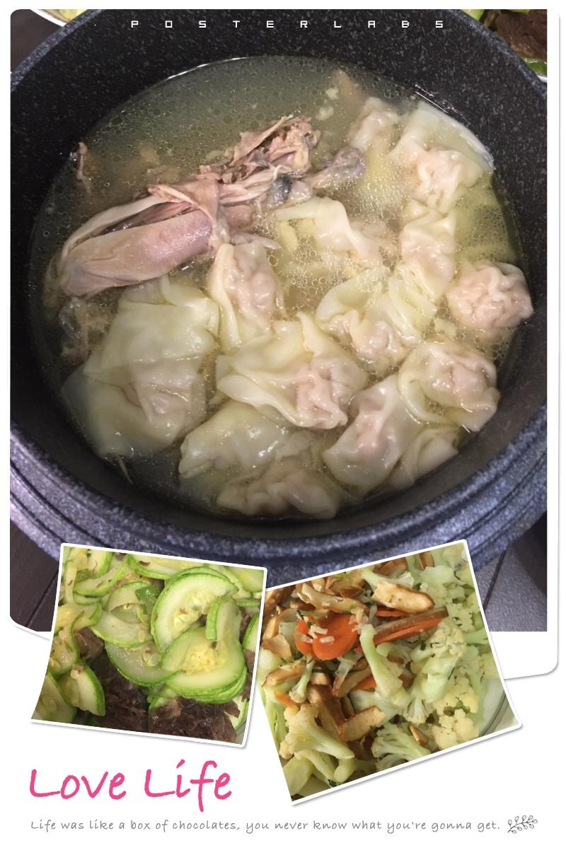 鸡汤馄饨（附鸡汤做法）