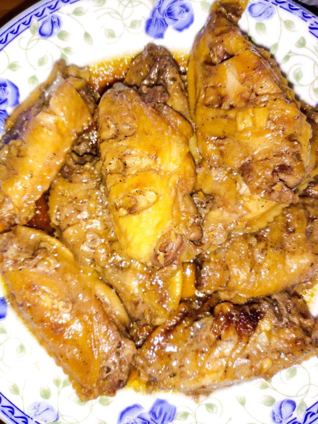 电饭锅蜜汁鸡翅