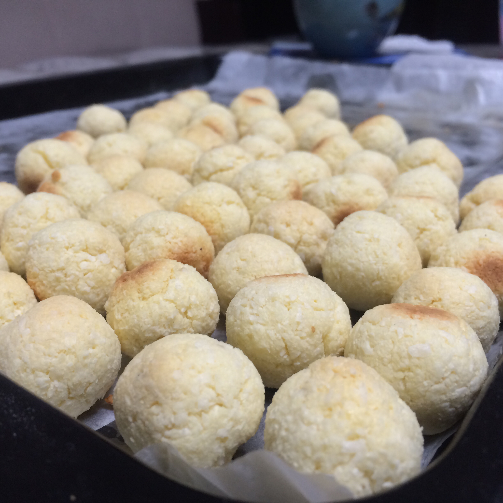 宝宝零食～椰蓉球