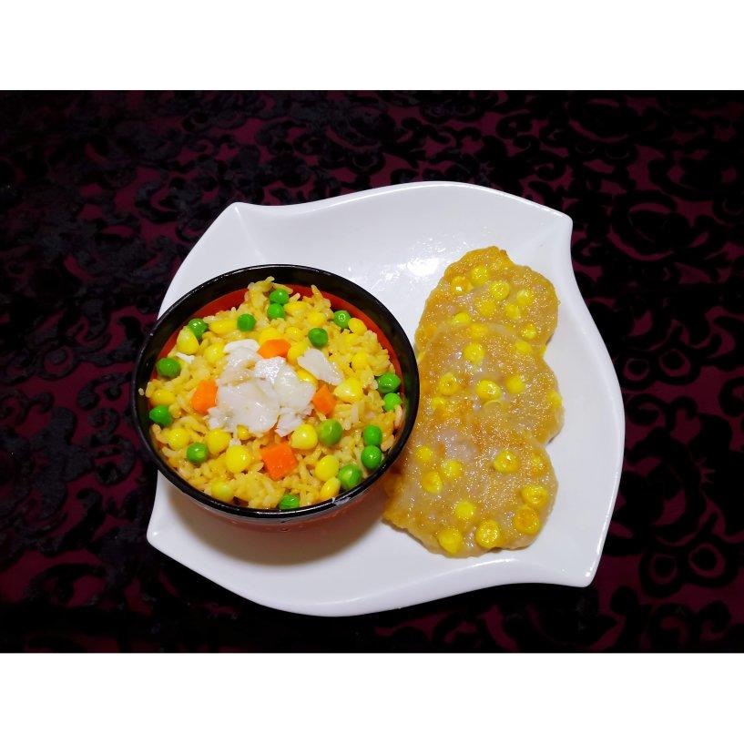 【阿城的玉米鸡肉煎饼】