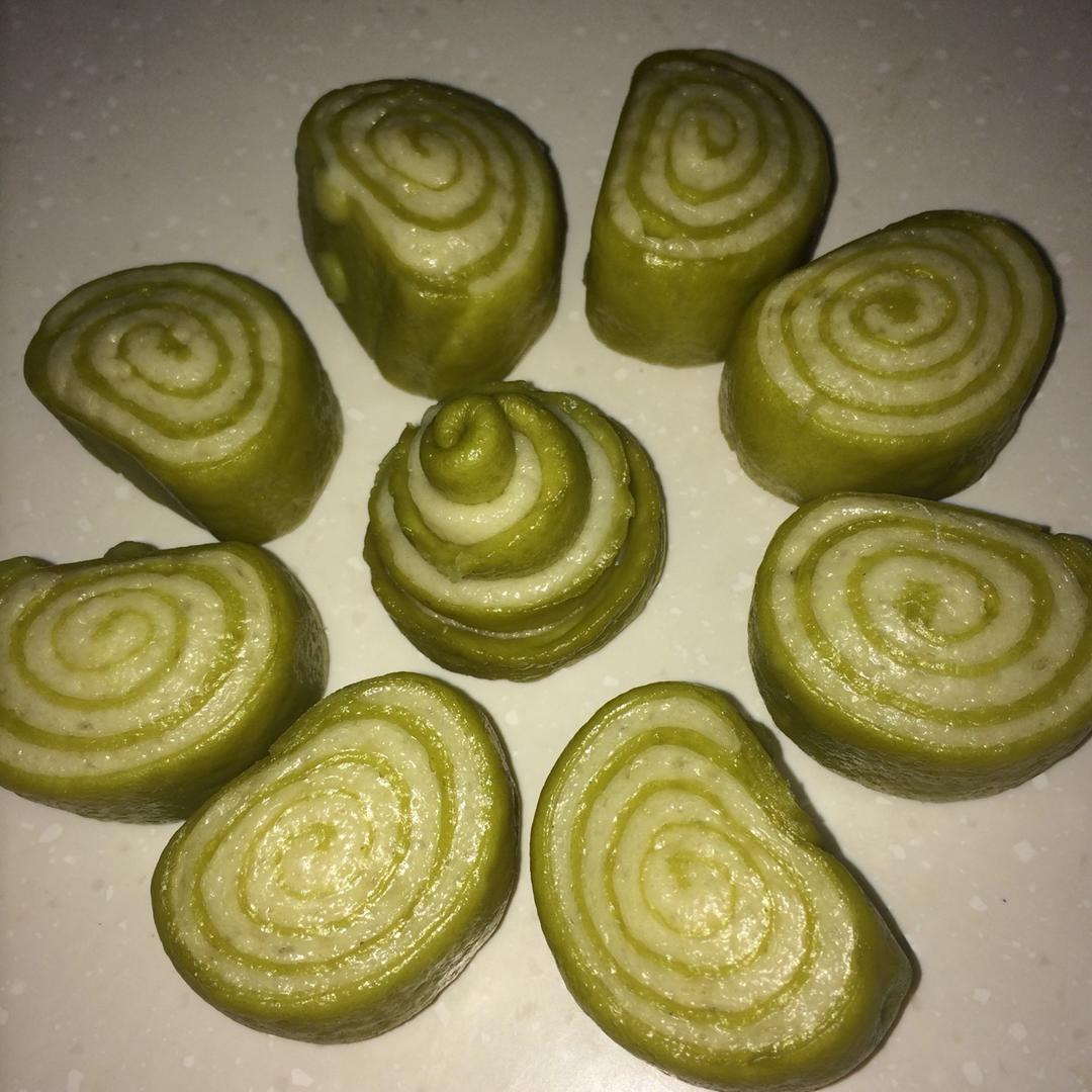 双色馒头（花朵馒头）