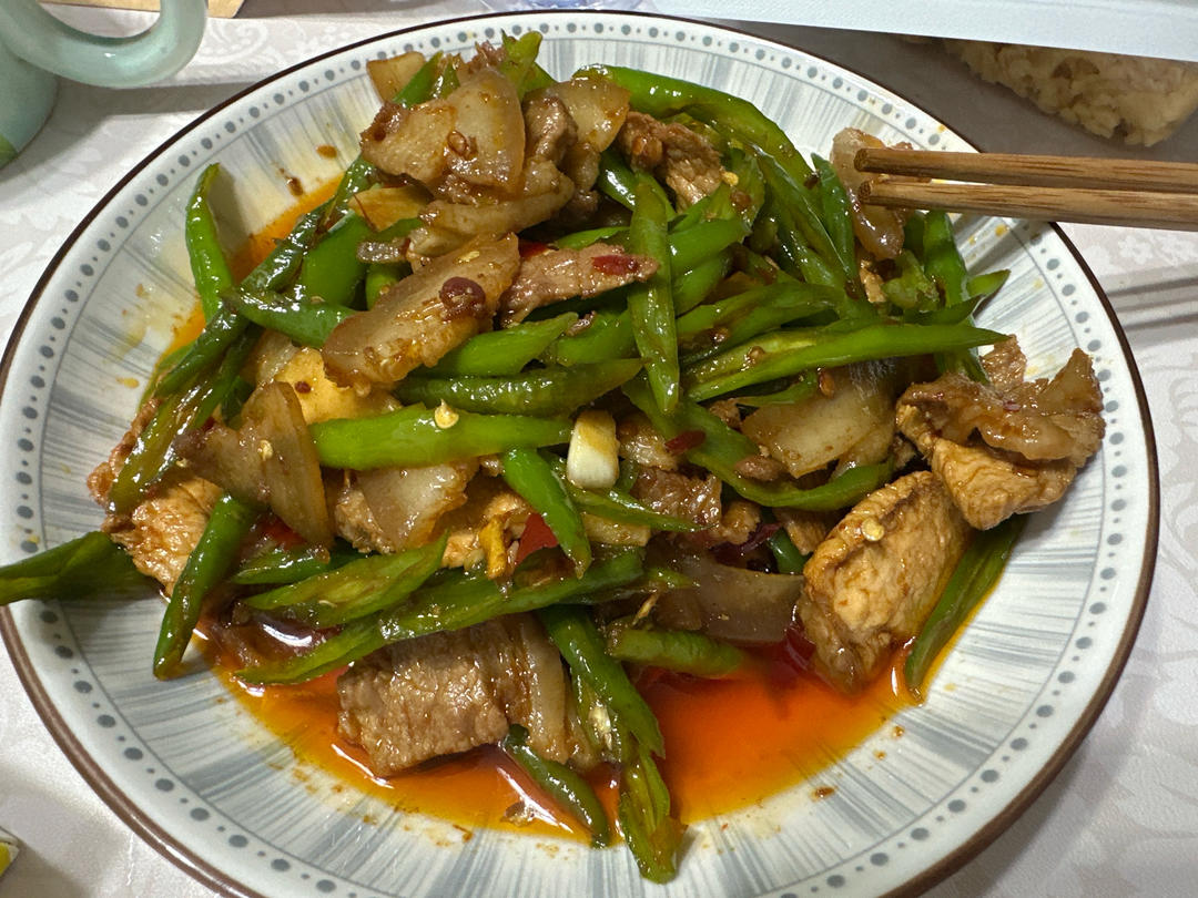 青椒土豆片
