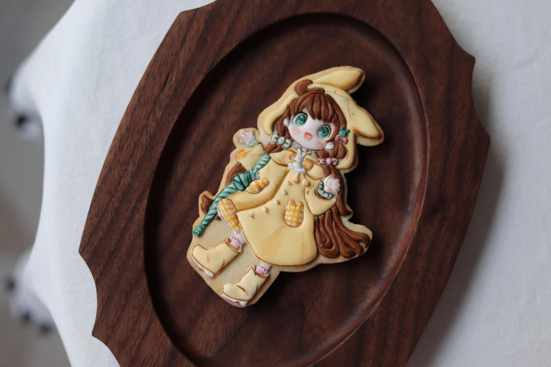 糖霜饼干制作の填充步骤