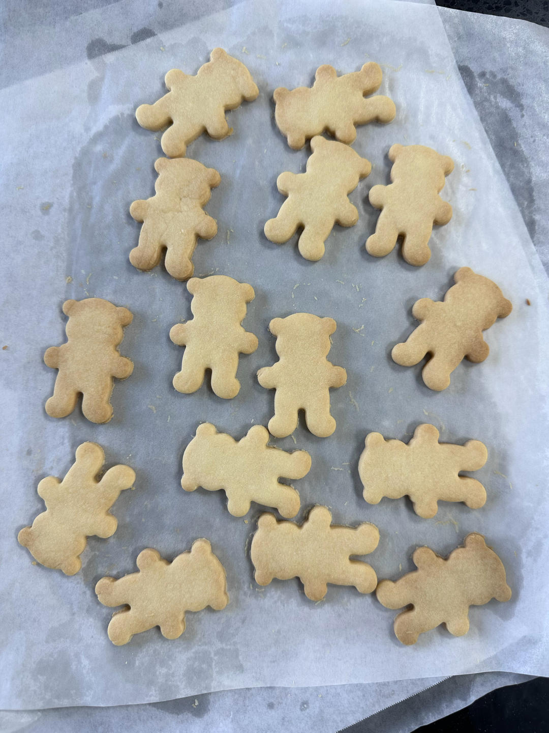 超可爱❗️😍三色动物曲奇饼干