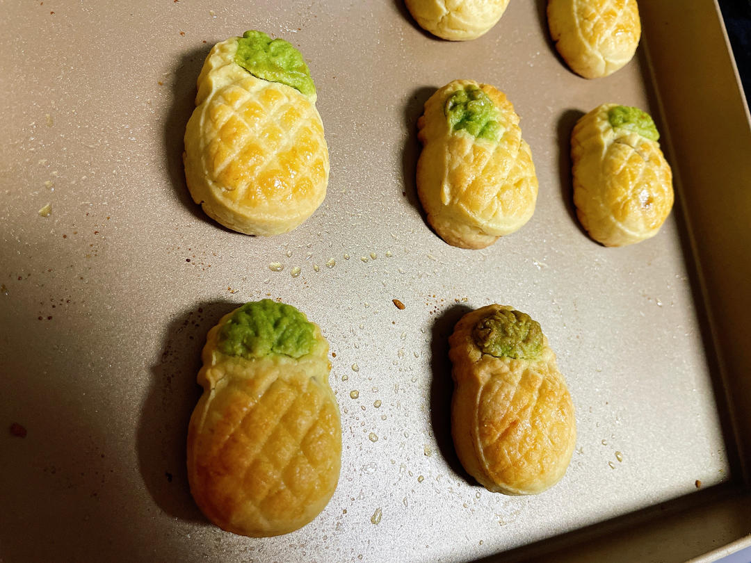 🍍酸甜酥软—小菠萝可爱百分百凤梨酥