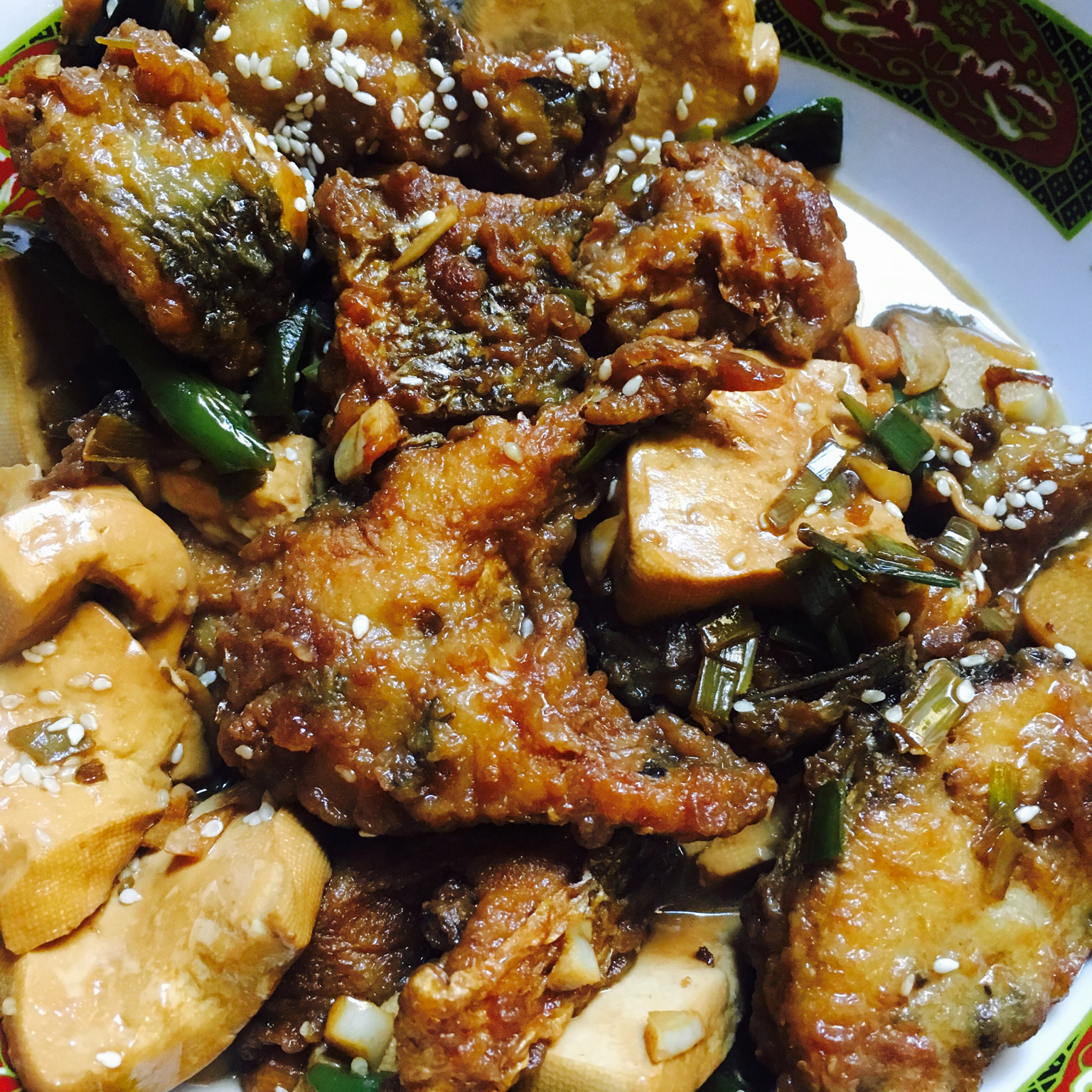 鱼炖豆腐