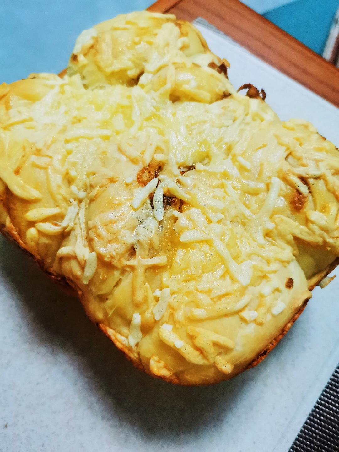 肉松吐司【超多料香爆马苏里拉】