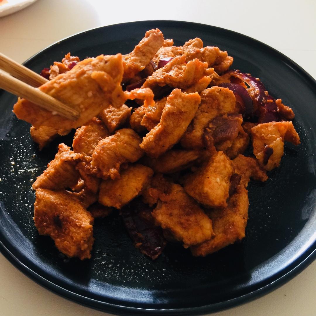 韩式辣炒猪肉（拌饭）