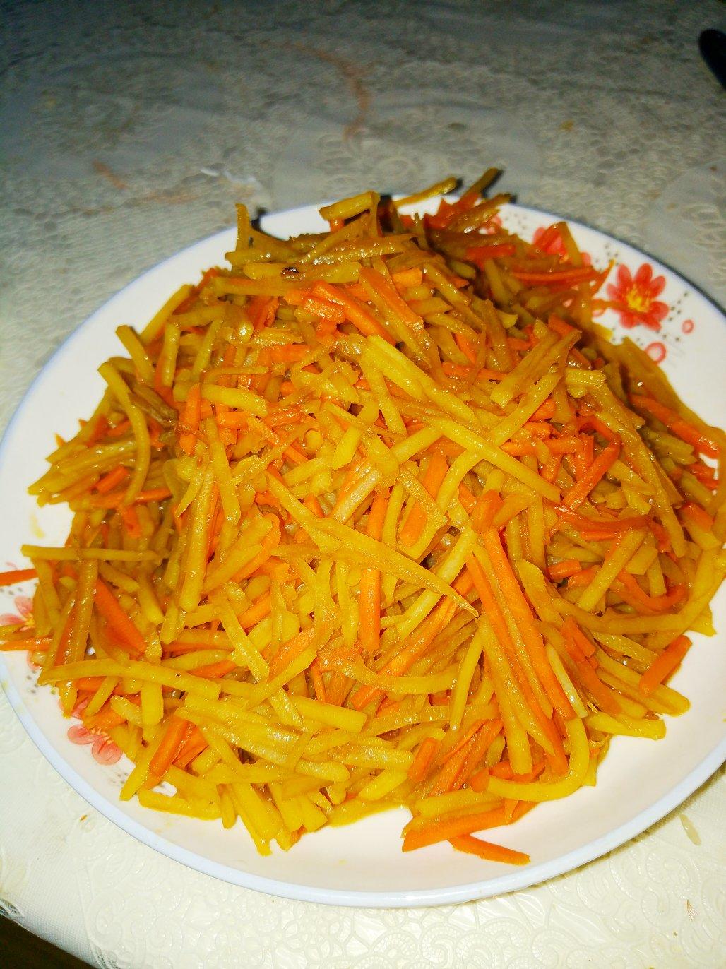 脆炒土豆丝