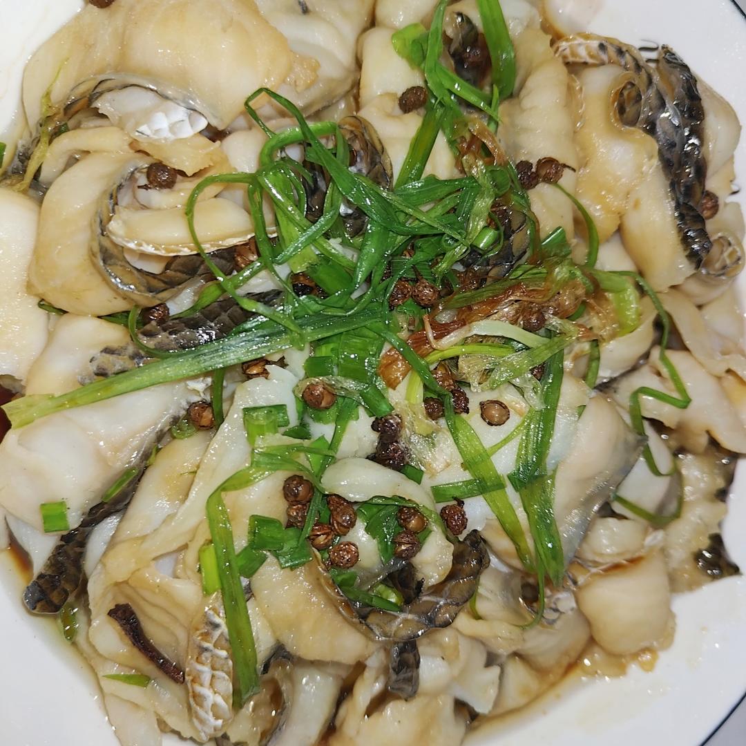 香葱黑鱼片