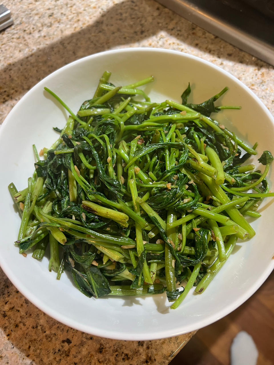 蒜香空心菜