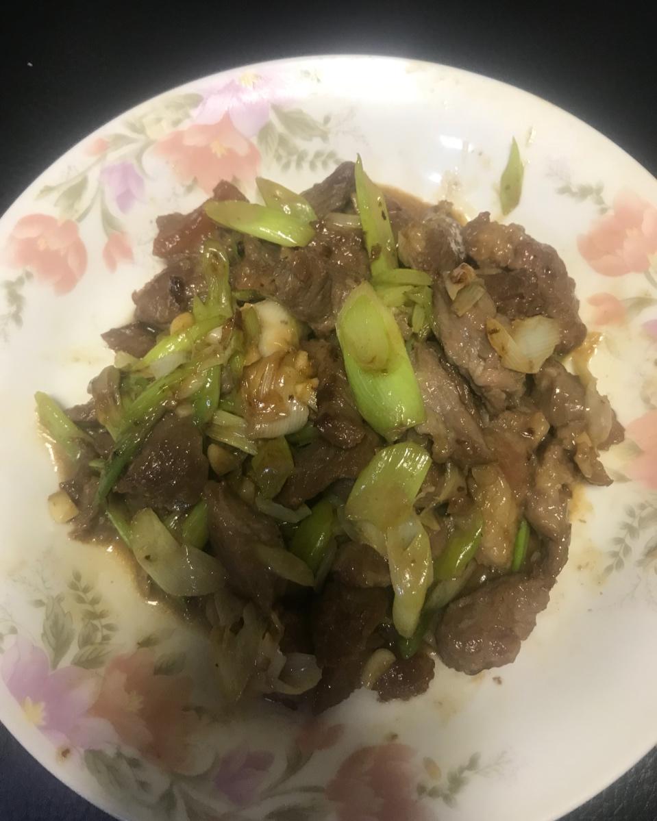 葱爆羊肉