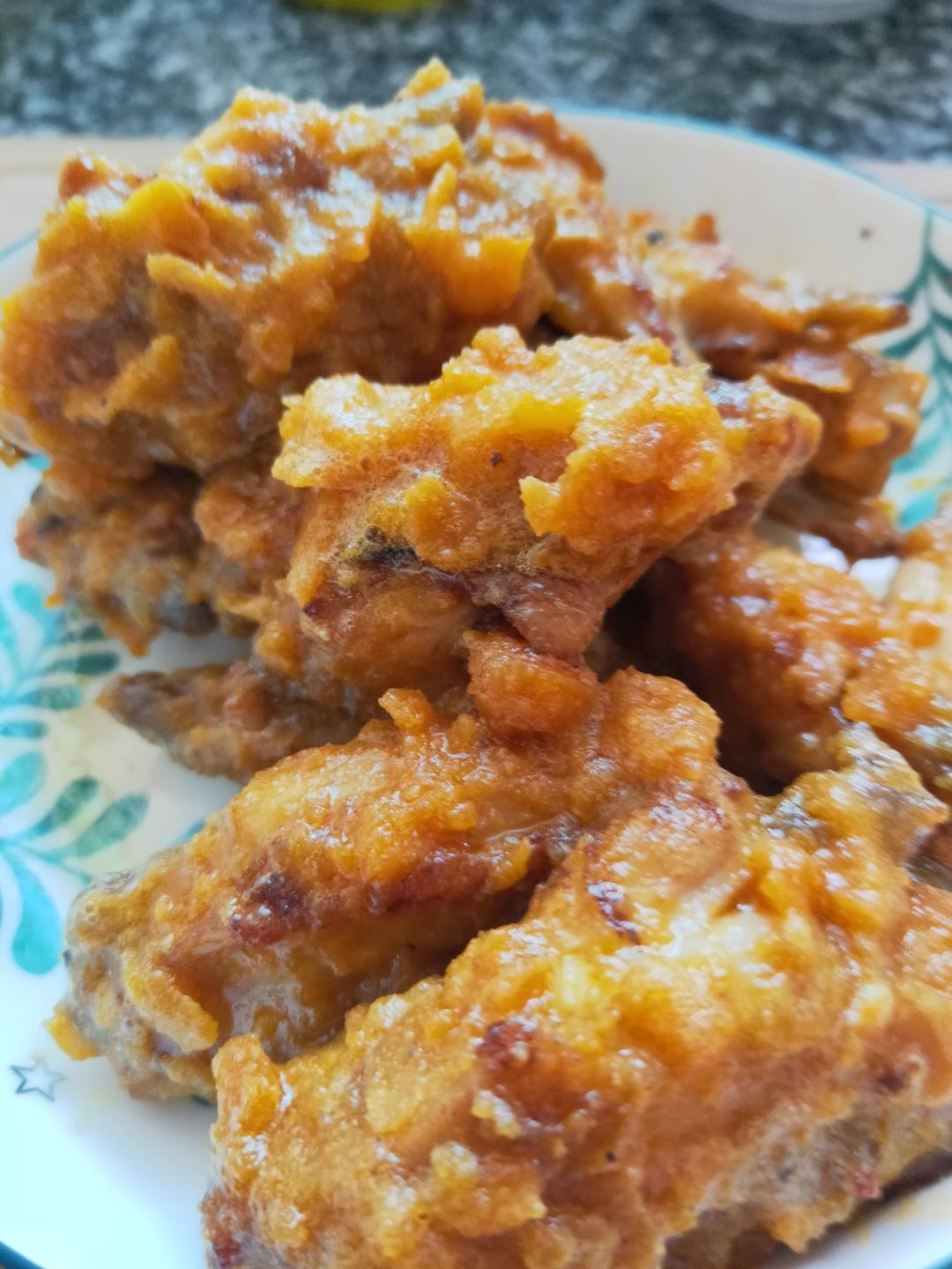 金沙鸡翅【咸蛋黄焗鸡翅】