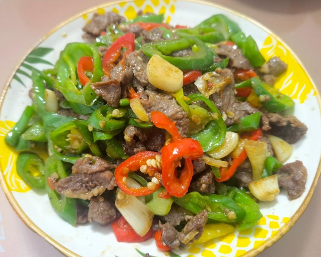 辣椒炒牛肉