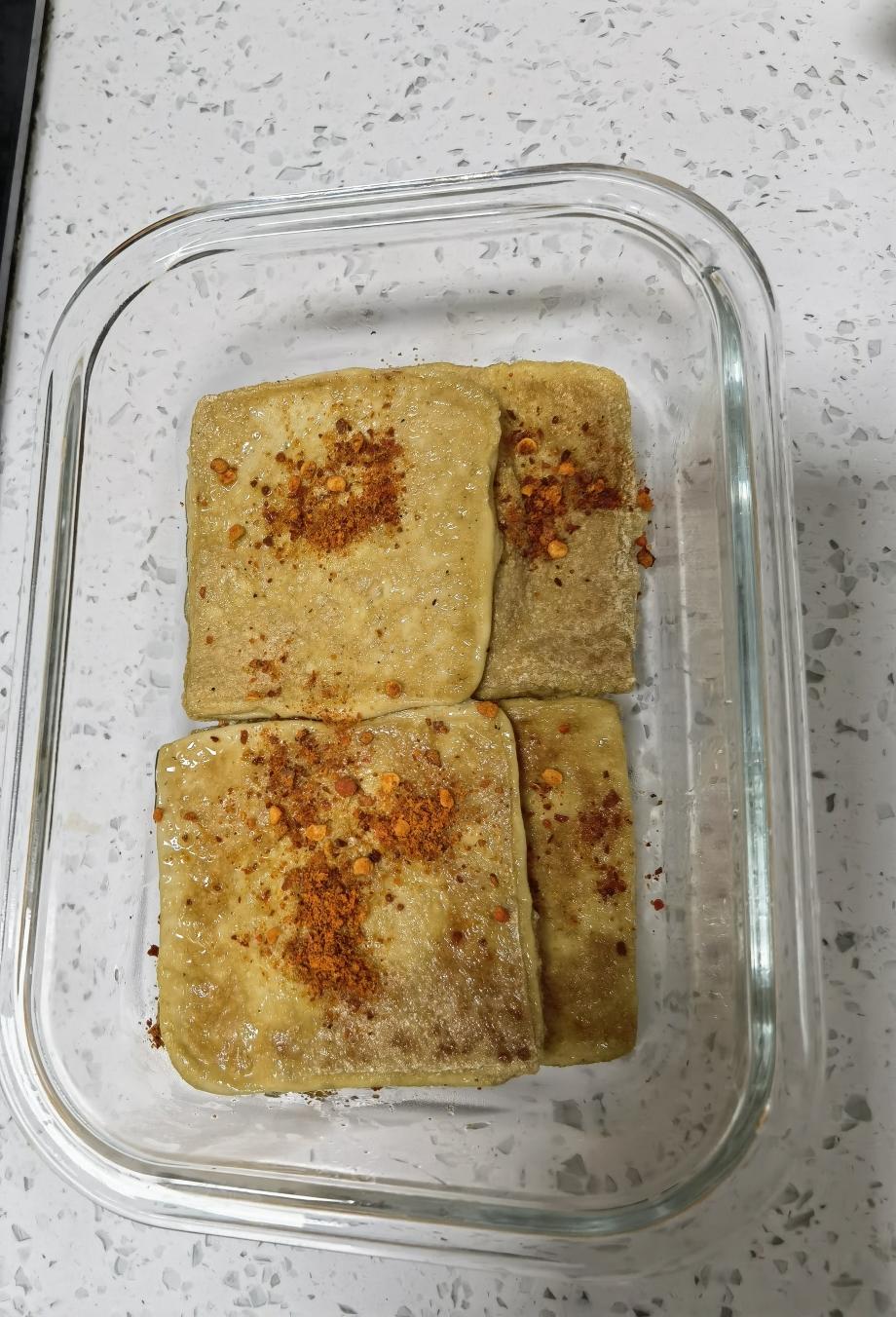 一锅一筷一个人  打工人的快手午餐之煎豆腐