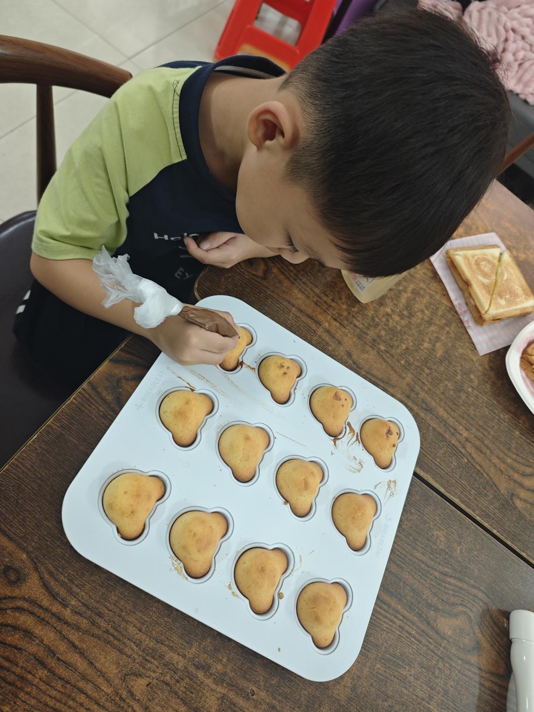 原味玛德琳 小熊模具