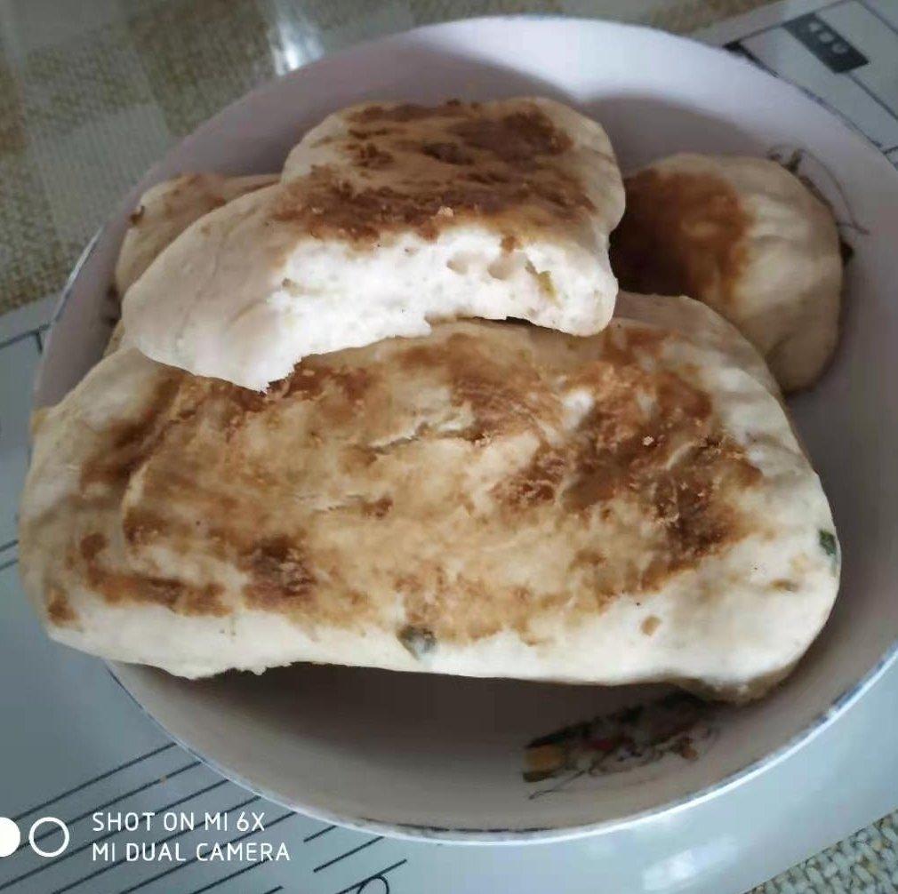 椒盐香葱烧饼