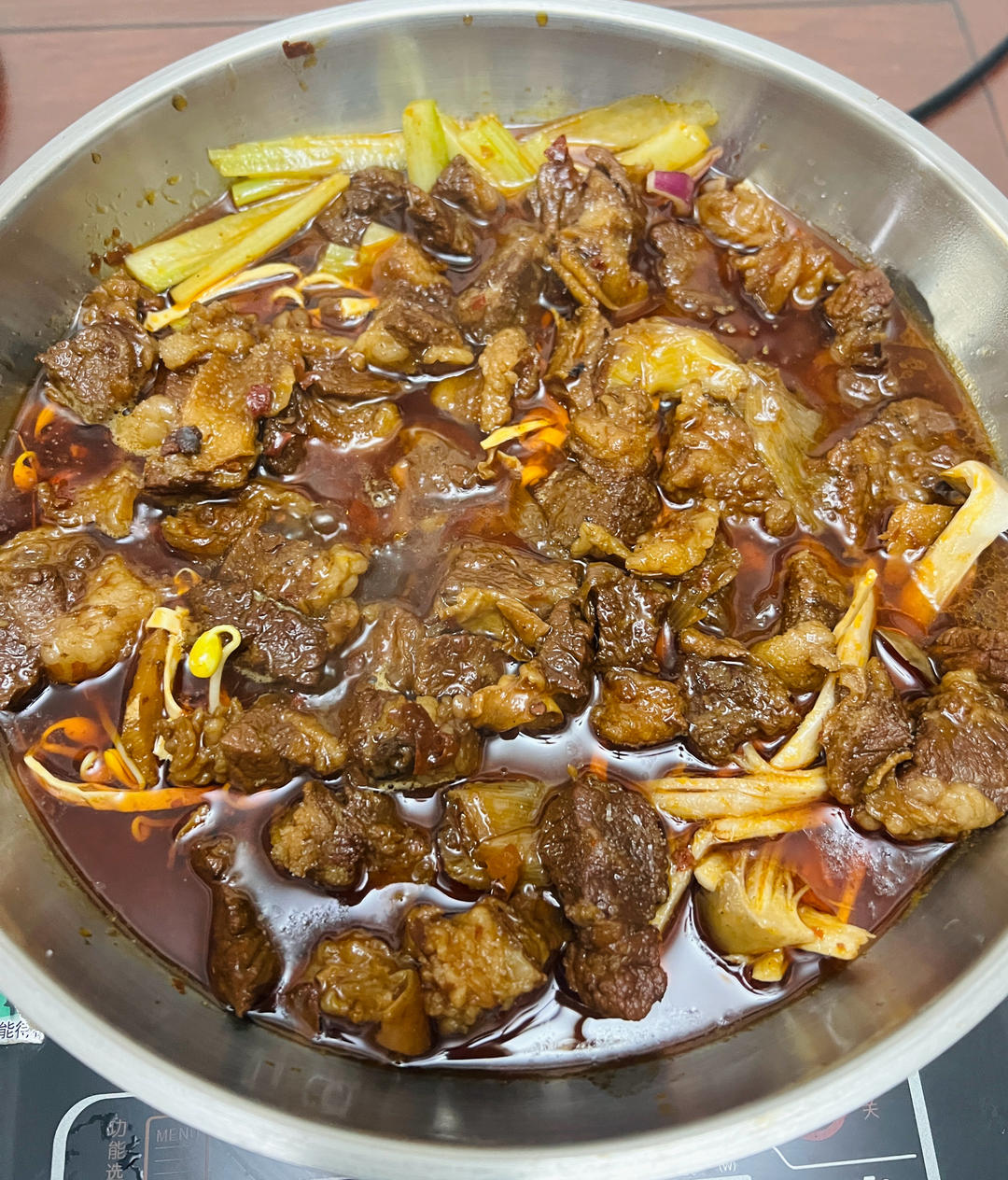 香辣牛肉火锅