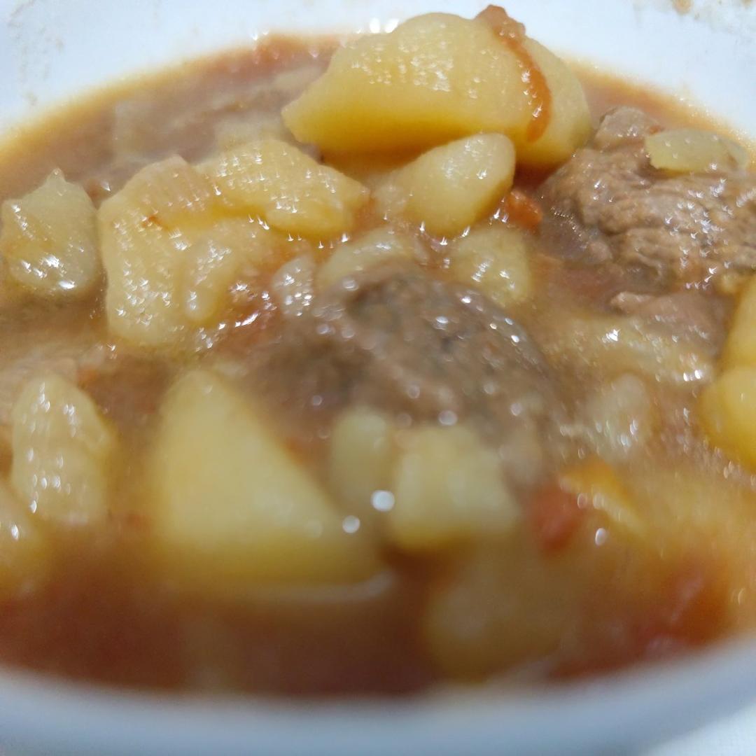 番茄土豆炖牛腩
