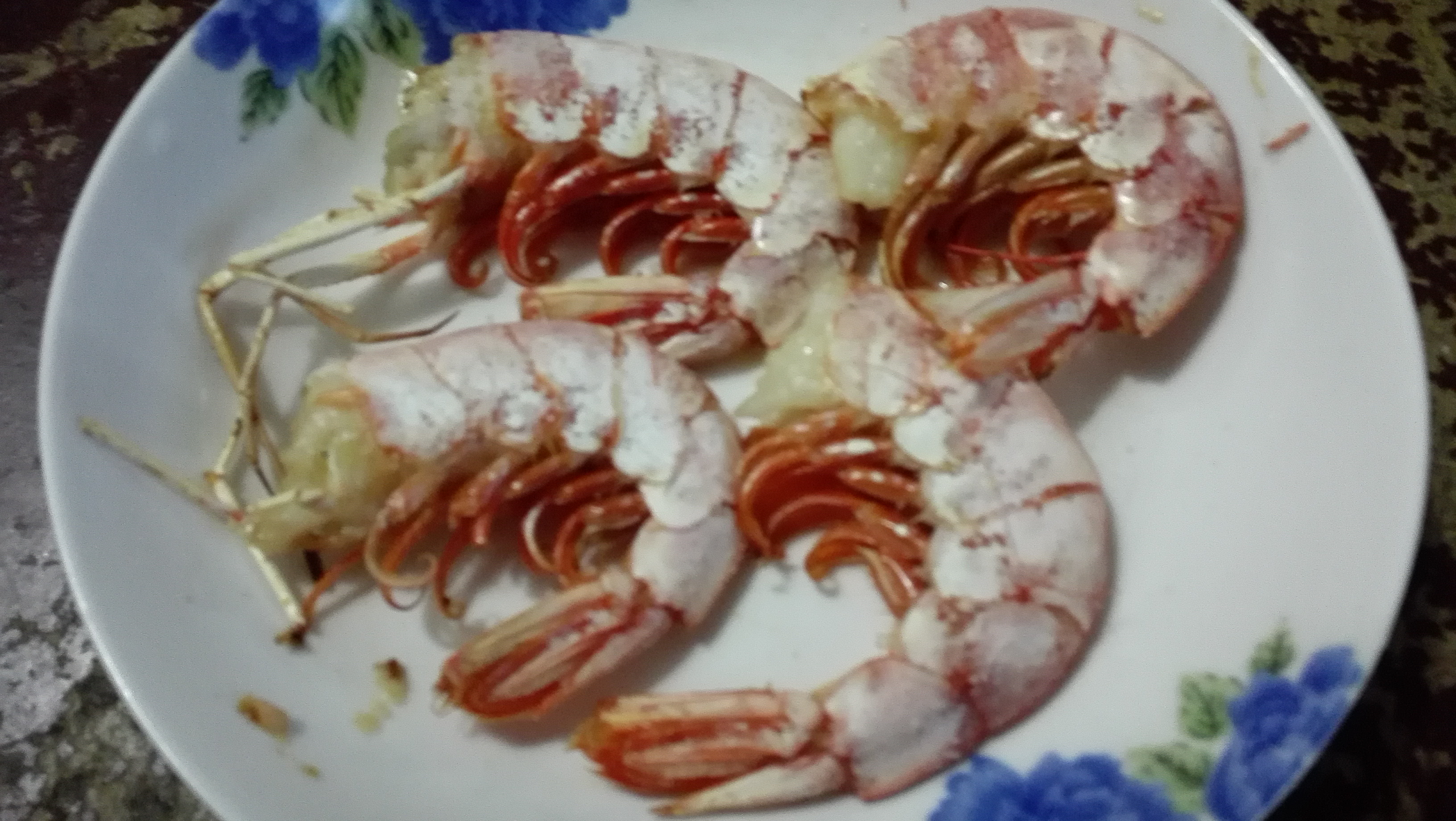 盐烤阿根廷红虾