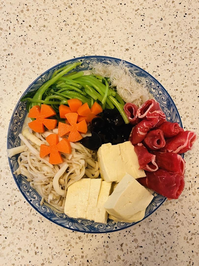 家庭简易版寿喜锅