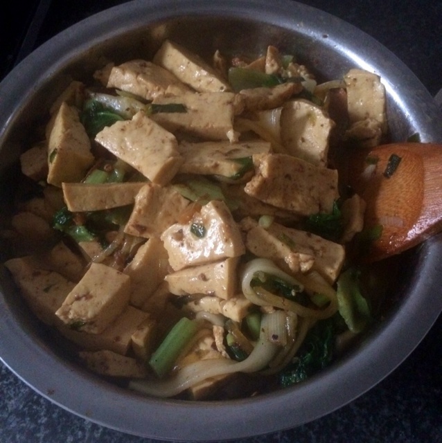 白菜豆腐炖粉条