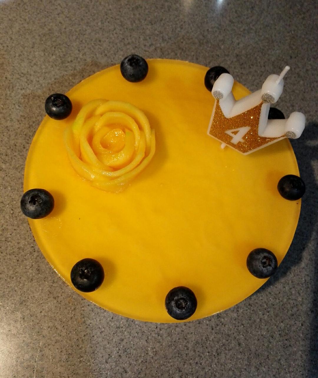 巧克力芒果慕斯