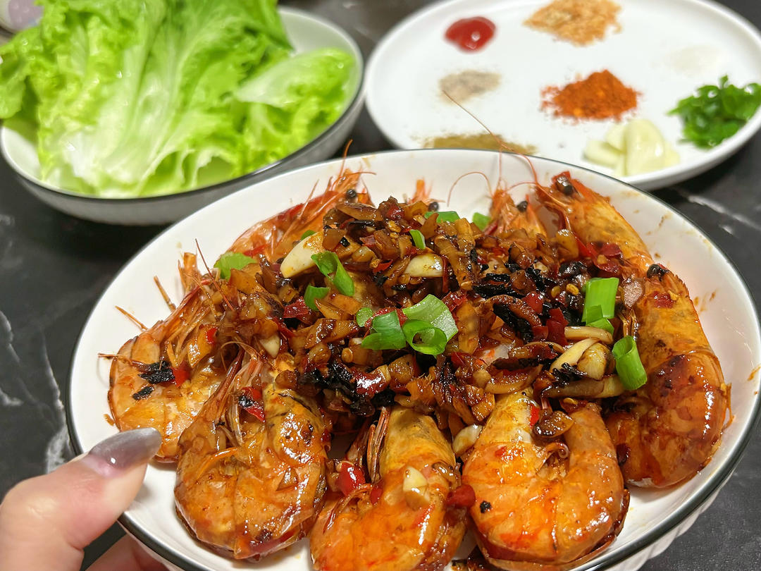 家庭版油焖大虾