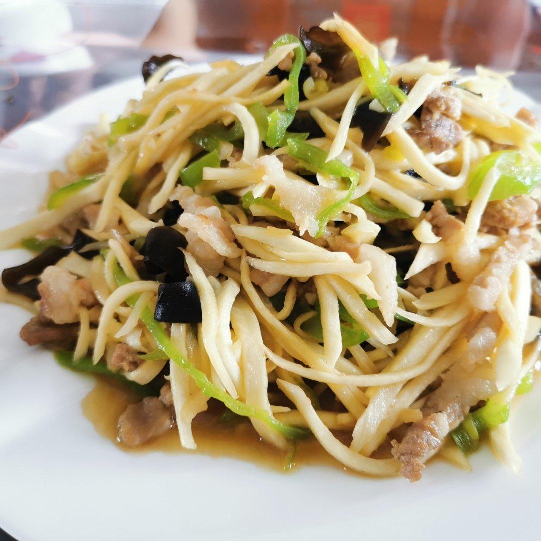 茭白肉丝