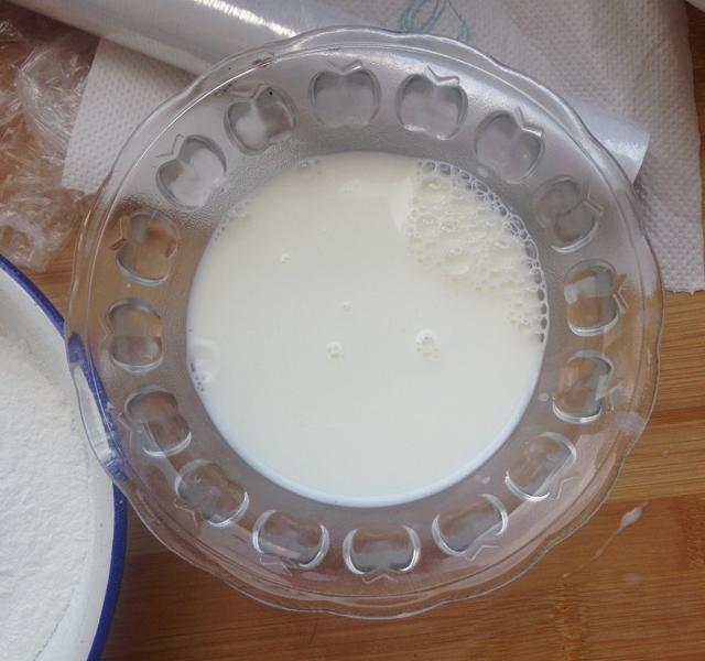 纯奶手撕吐司的做法 步骤1