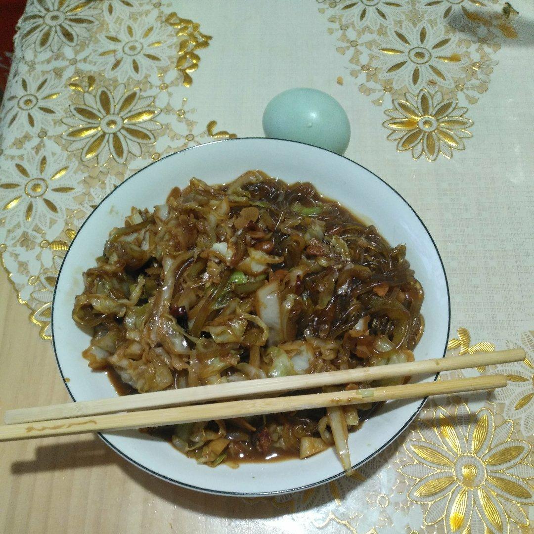两步掌握东北家常菜大头菜炒粉条