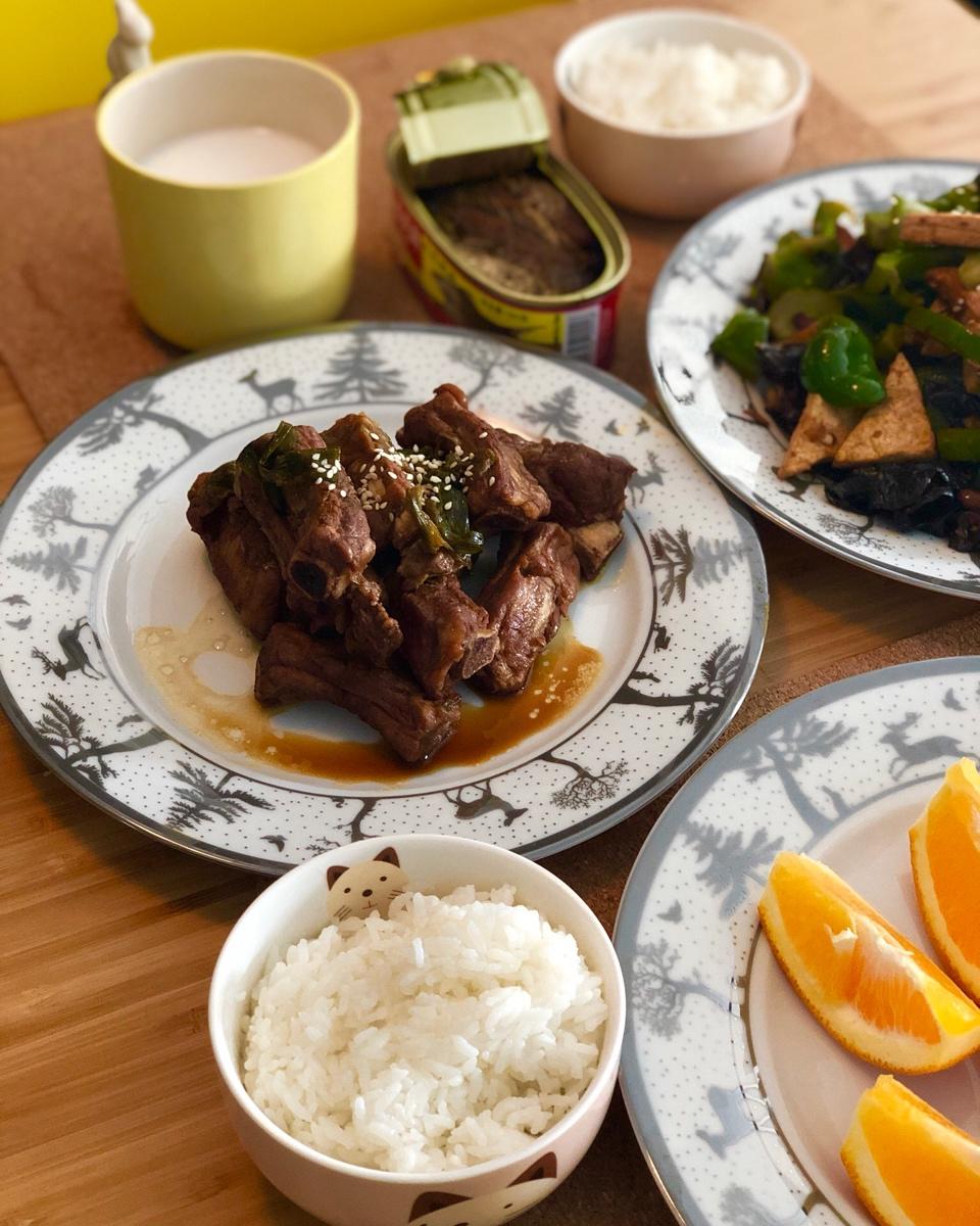 葱烧排骨