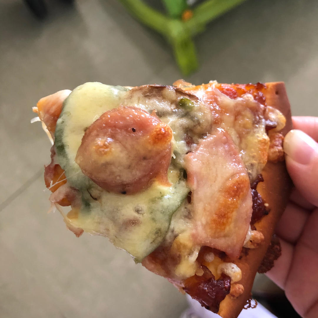 9寸鲜虾培根披萨（手揉面团）