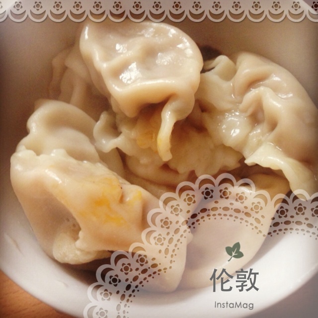 香菇肉馅饺子