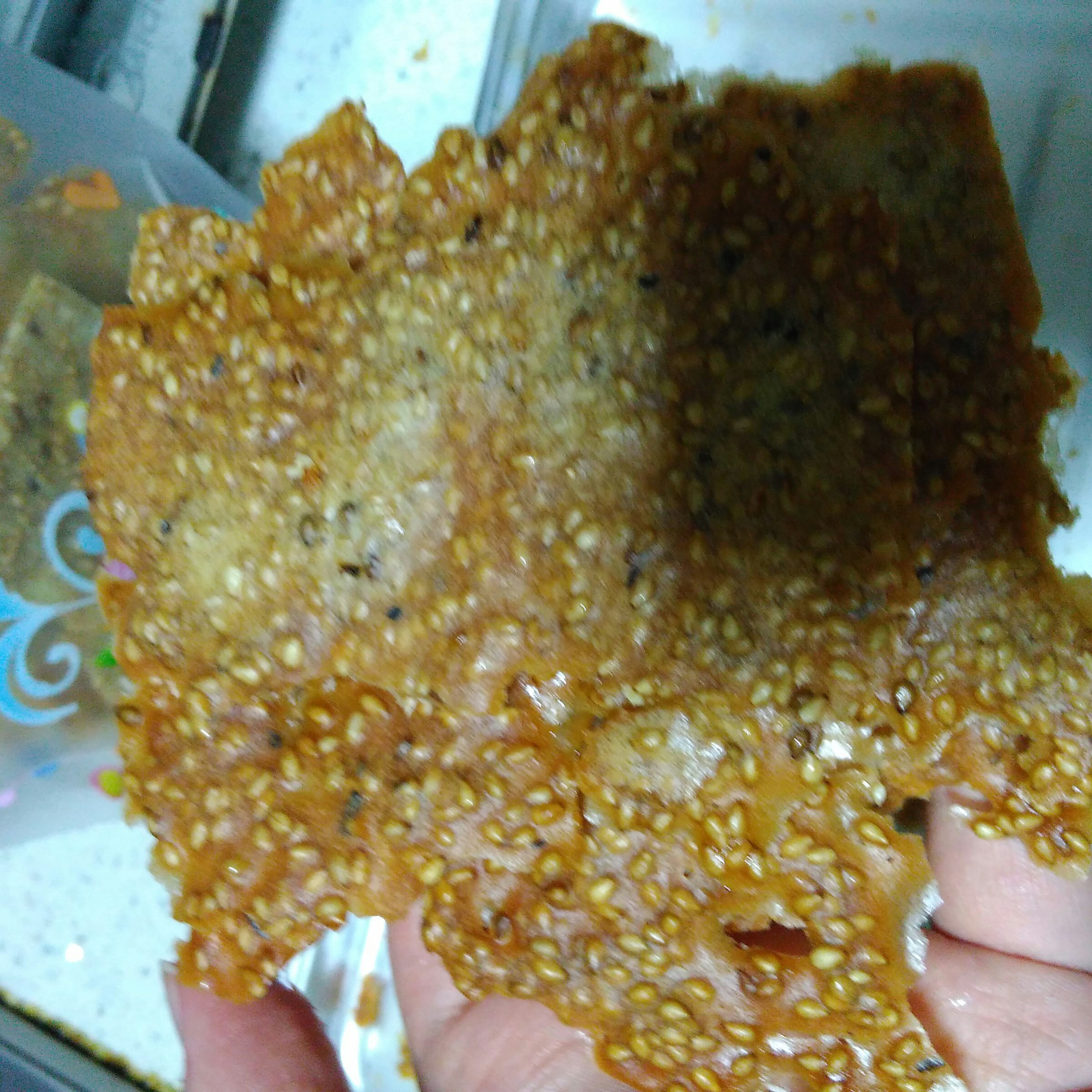 芝麻脆饼 饼干