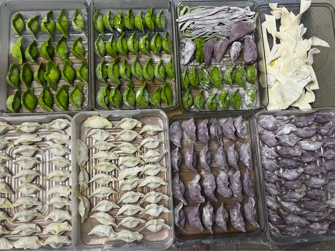 做一次吃一周的菜蔬水饺