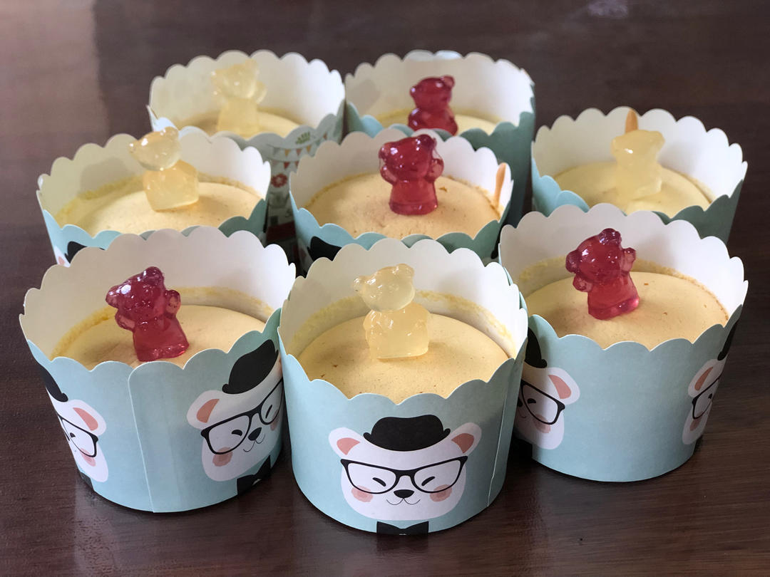 不塌陷不开裂的戚风(杯子、6寸）蛋糕