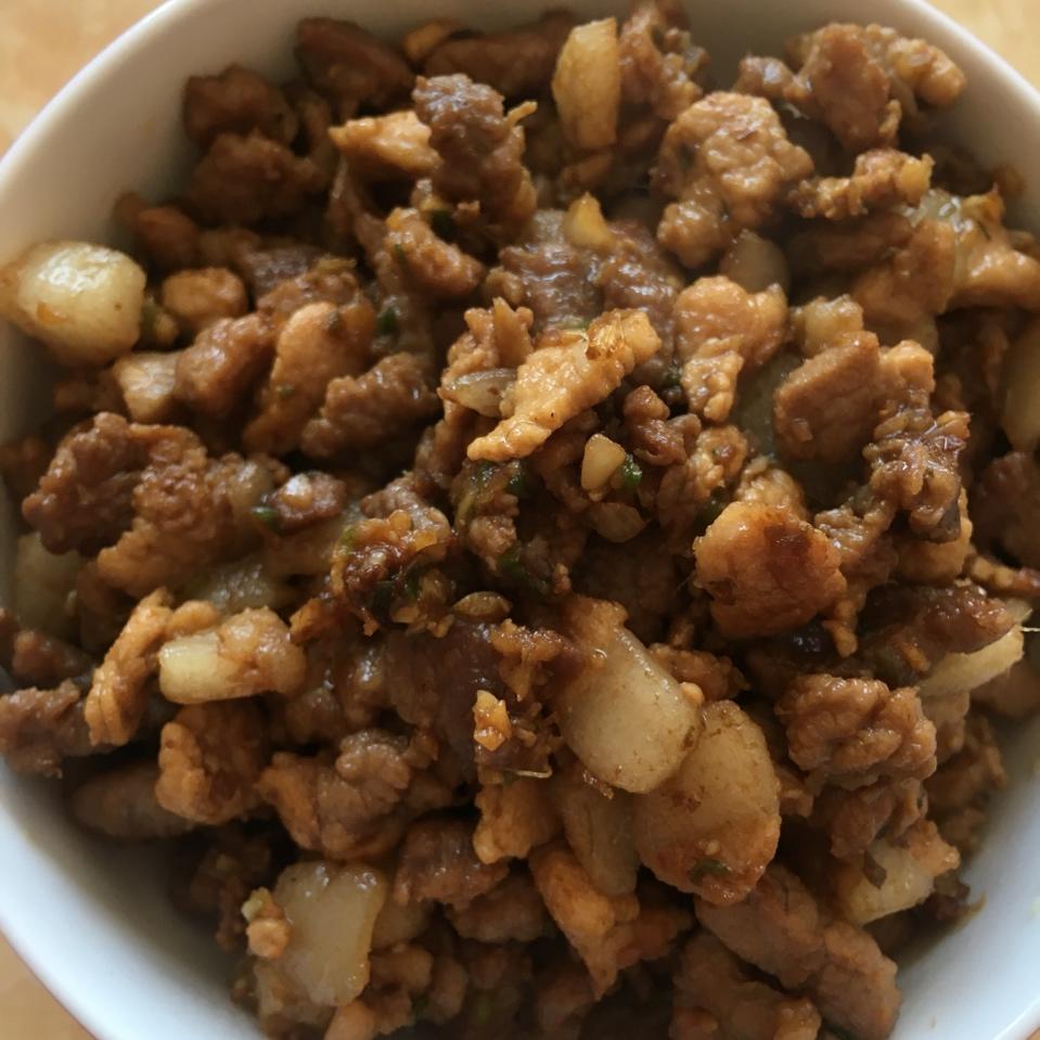 原汁原味肉丁酱