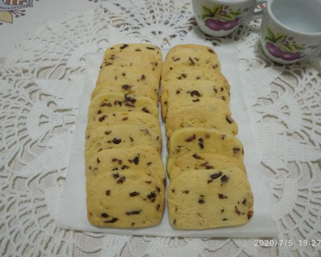 蔓越莓饼干的做法