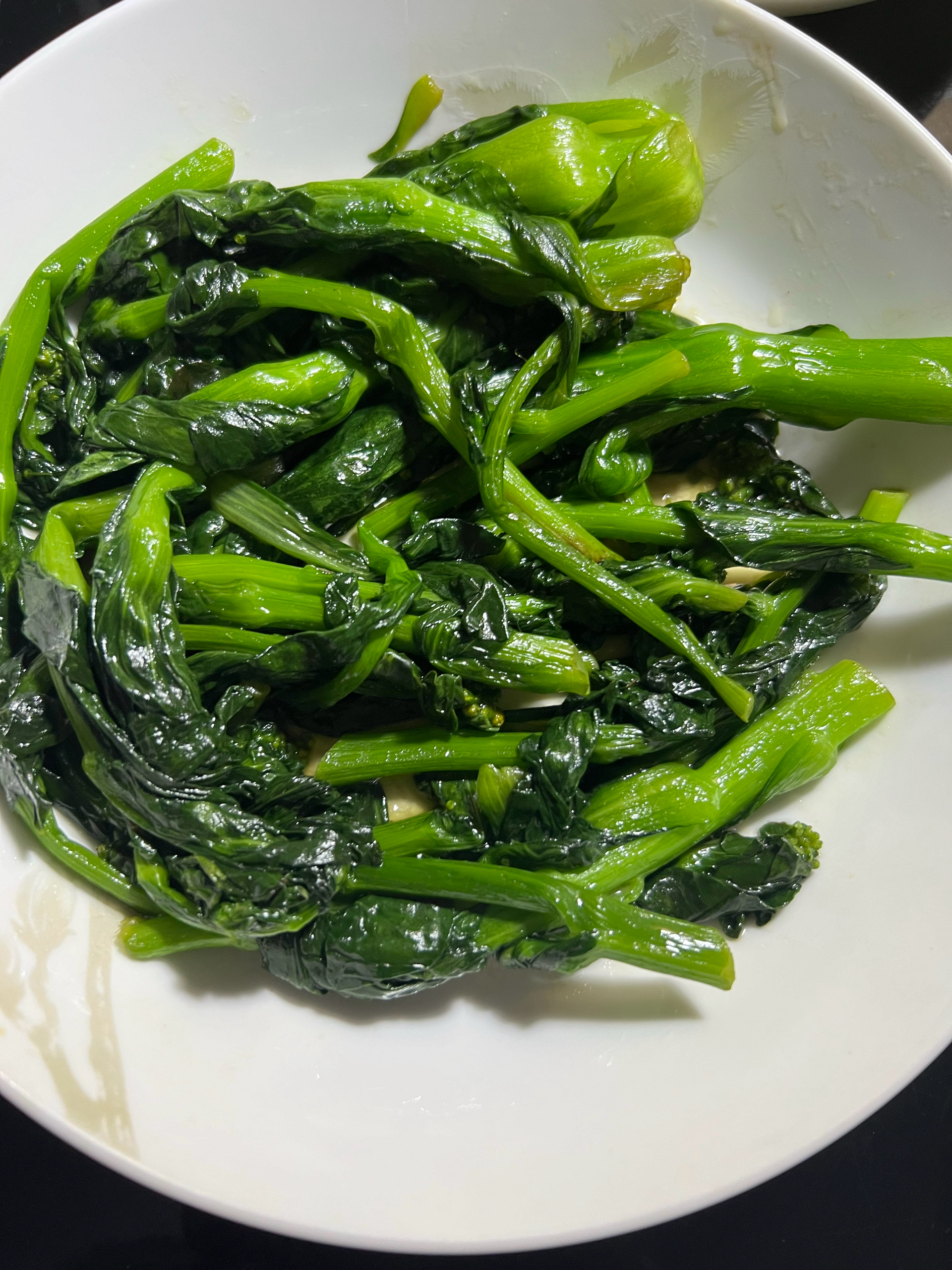 一分钟健康菜系列之一 清炒油菜苔