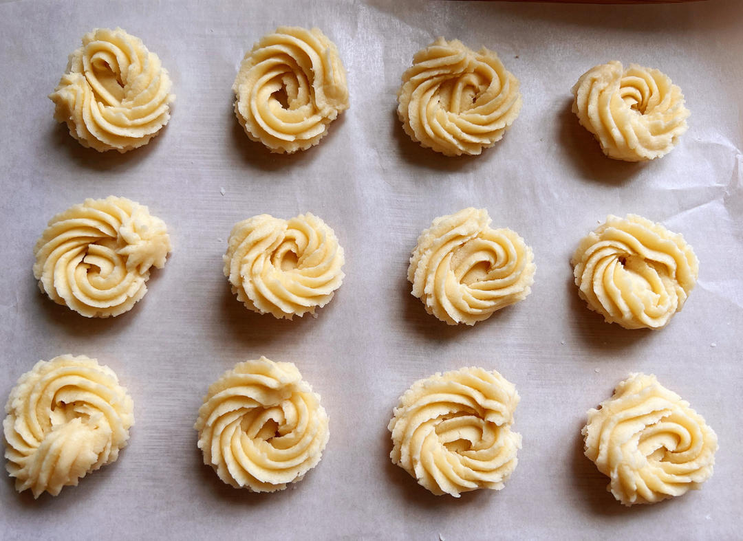 酥到家的曲奇（借鉴沈呆萌的方子）