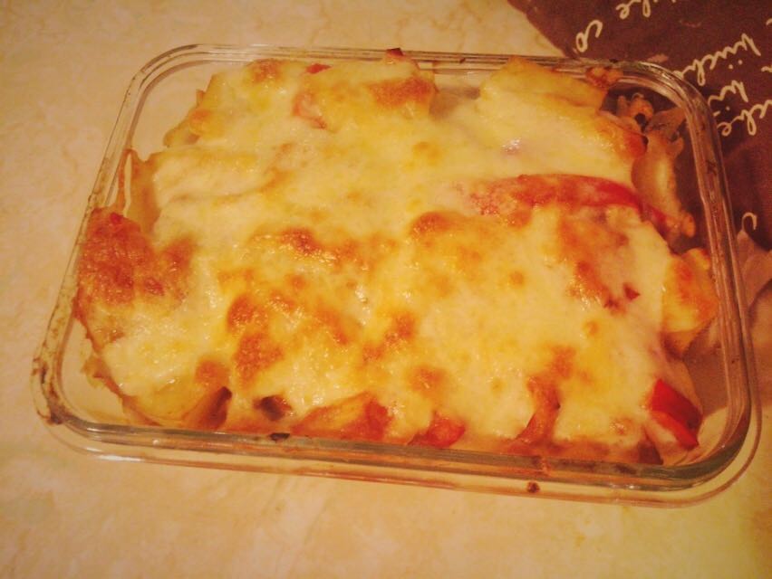 番茄鸡肉浓情焗饭【两人份】