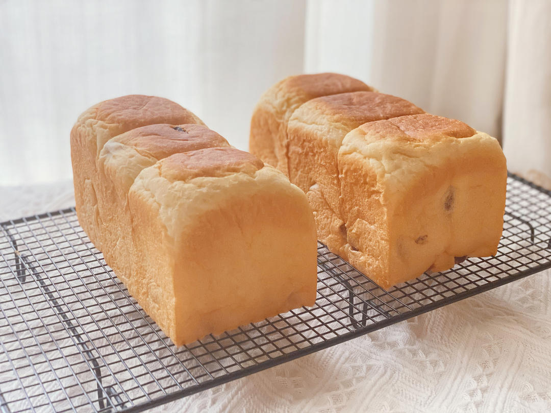 提子吐司，黄提奶油闪亮吐司