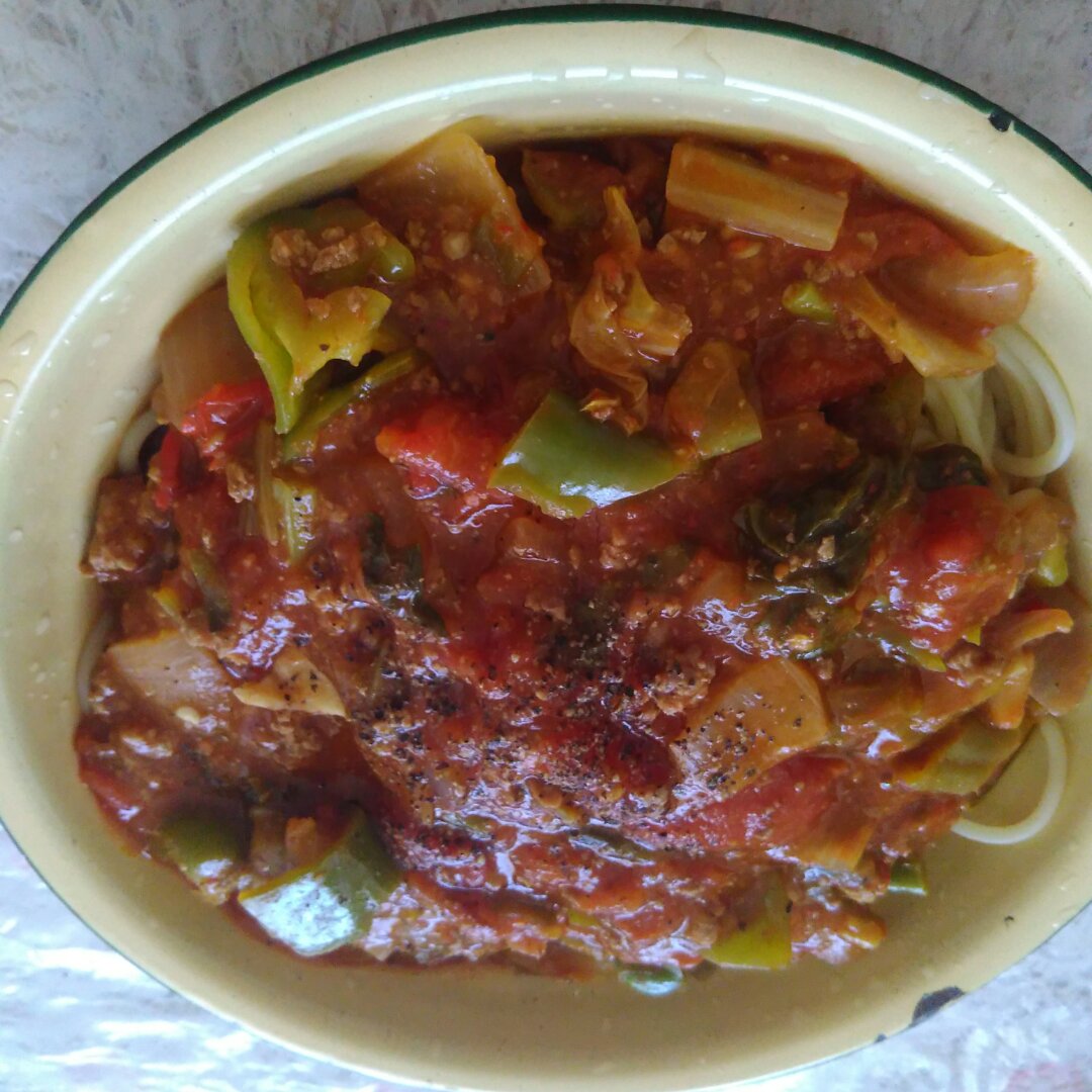 意大利茄汁肉酱面 Spaghetti Bolognese
