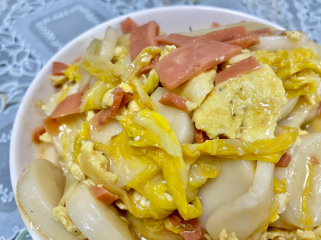 大排档风味炒年糕
