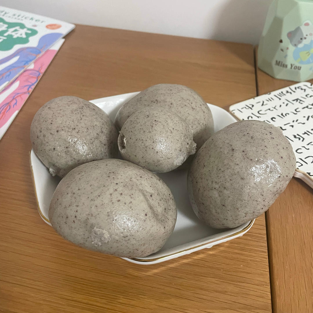 一发黑芝麻馒头，补钙佳选！
