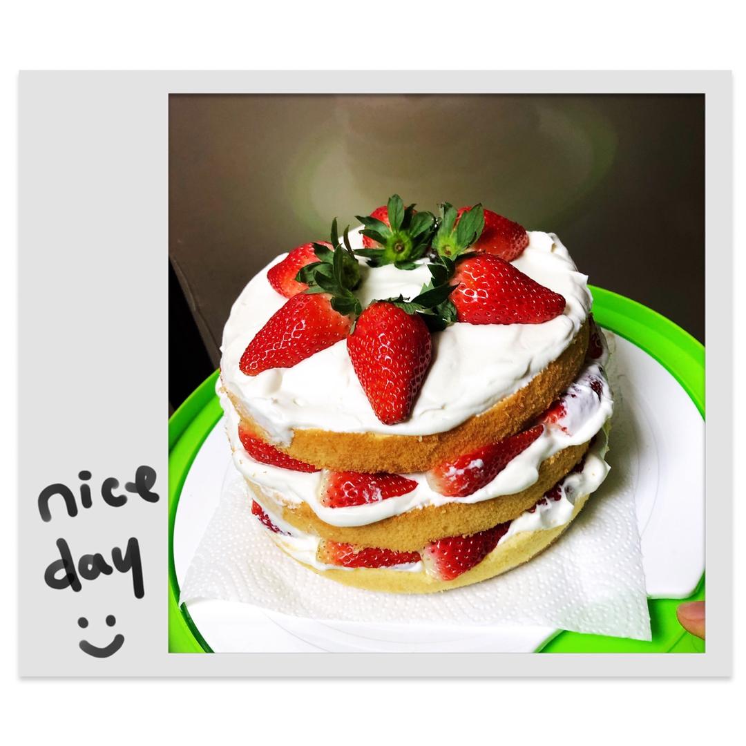 十寸戚风蛋糕（君之改良版）