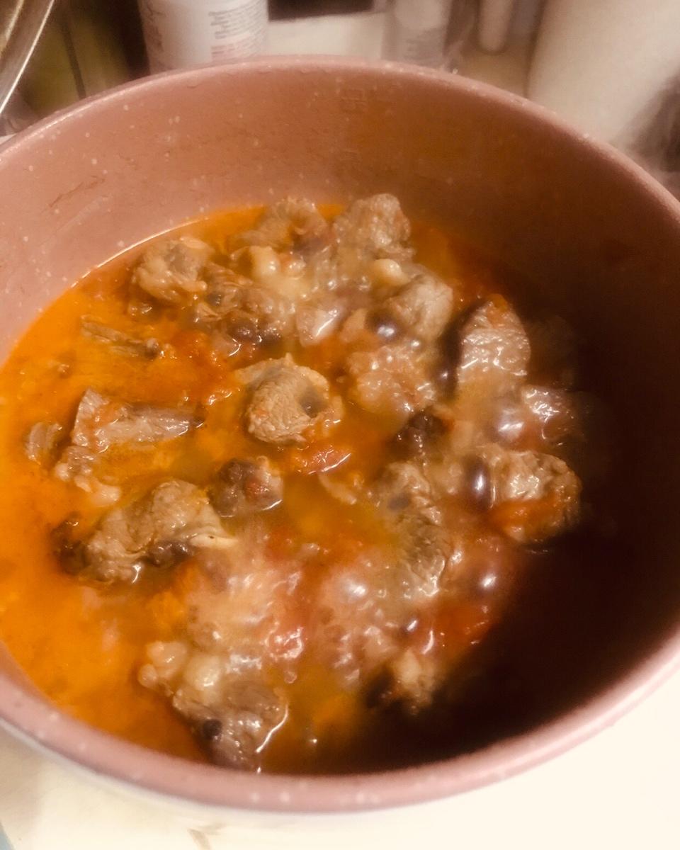 番茄土豆炖牛腩