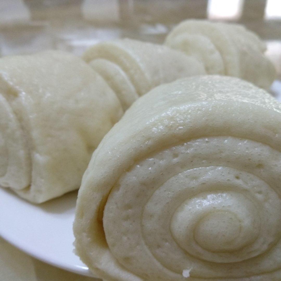 纯手工奶香馒头【无泡打粉，无添加】