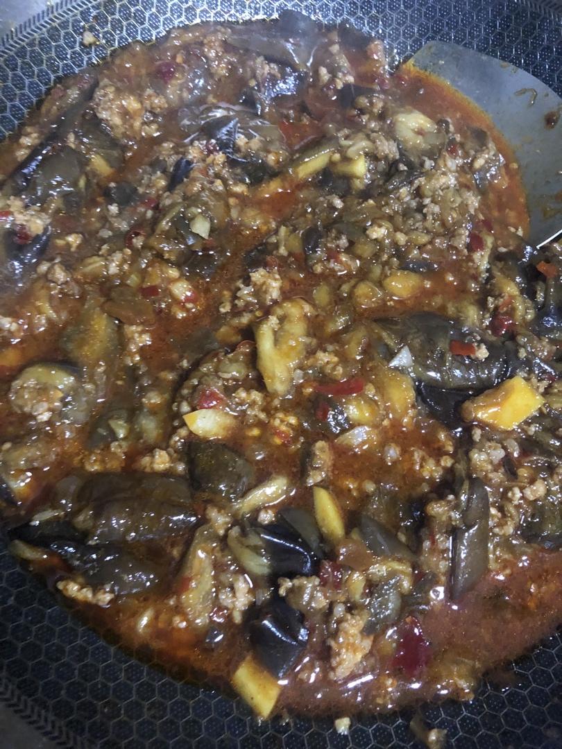 特别好吃的茄子炒饭